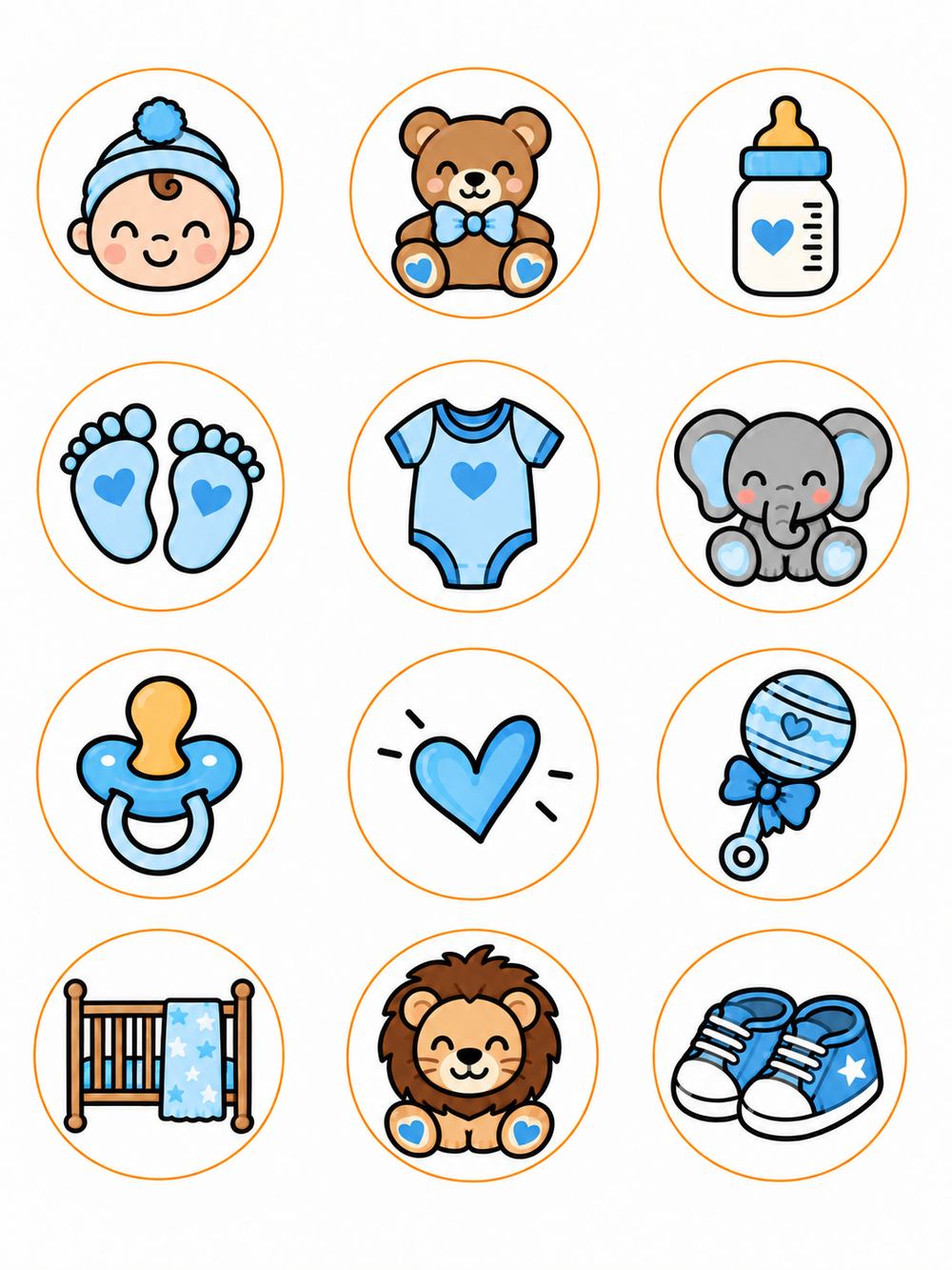 Baby & Little One Pre-Cut Sugar Sheets