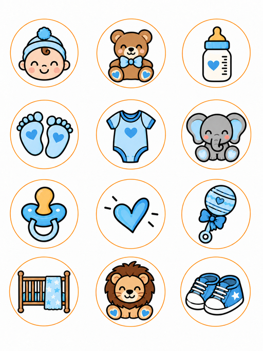 Baby & Little One Pre-Cut Sugar Sheets