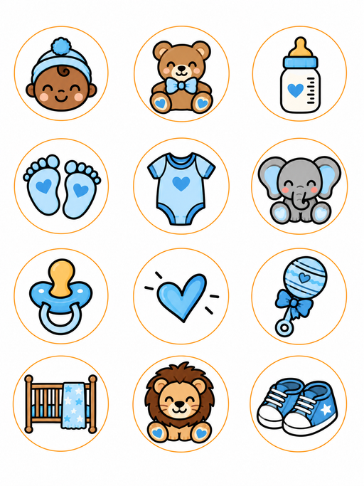 Baby & Little One Pre-Cut Sugar Sheets