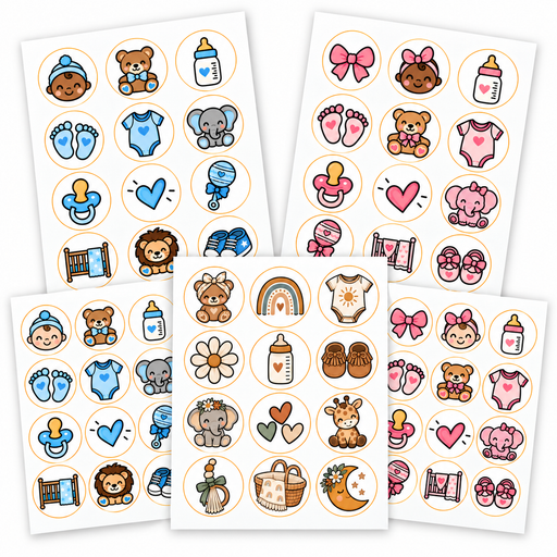 Baby & Little One Pre-Cut Sugar Sheets