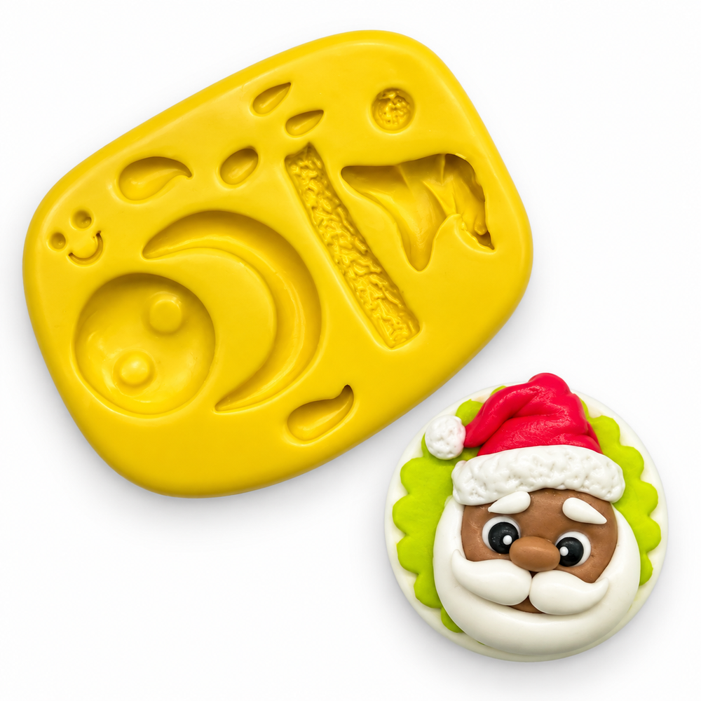 Santa’s Coming to Town Christmas Silicone Mold