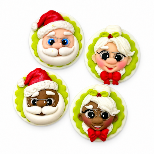 Santa’s Coming to Town Christmas Silicone Mold
