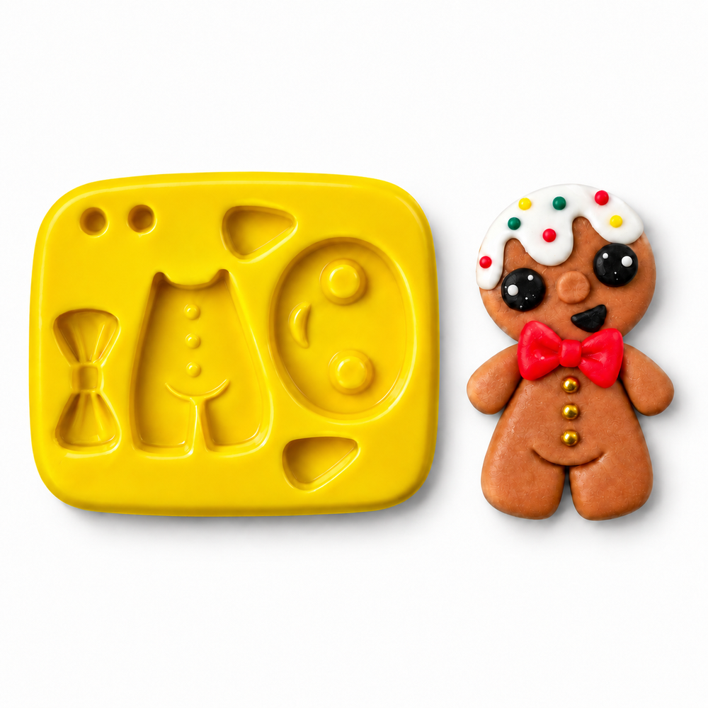Gentry Gingerbread Man Christmas Silicone Mold