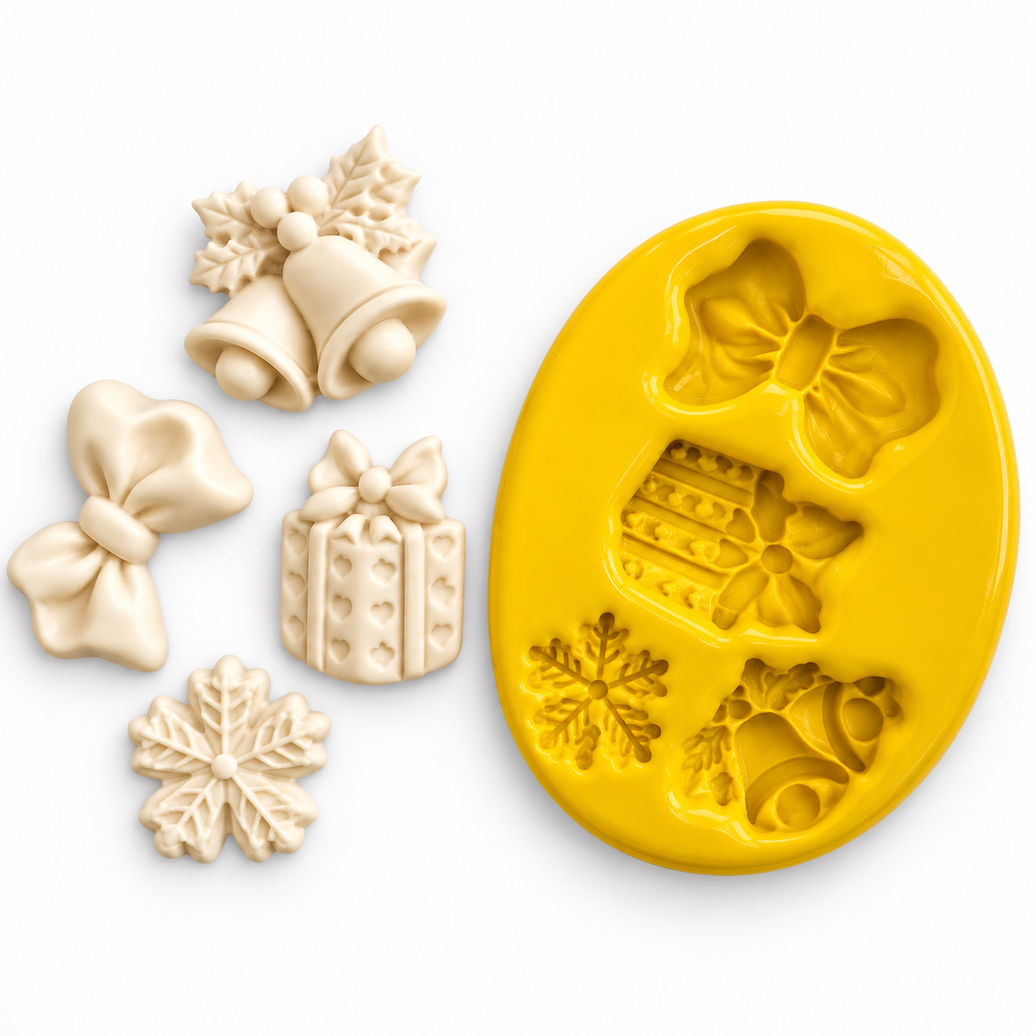 Jolly Lolly Christmas Candy Silicone Mold