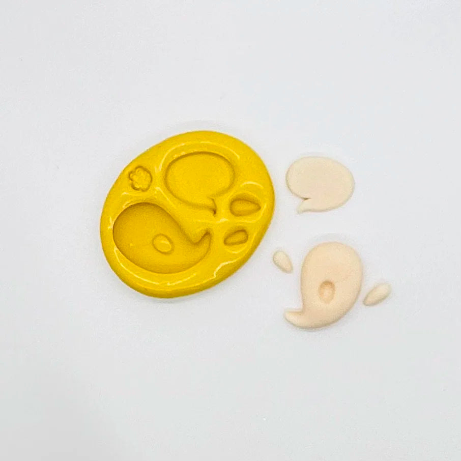 Ghosts & Ghouls Halloween Silicone Mold for Fondant, Chocolate & Candy