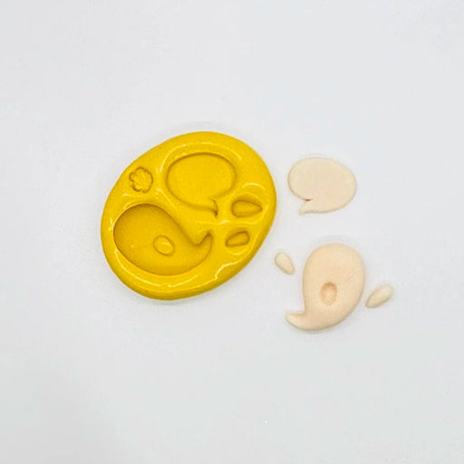 Ghosts & Ghouls Halloween Silicone Mold for Fondant, Chocolate & Candy