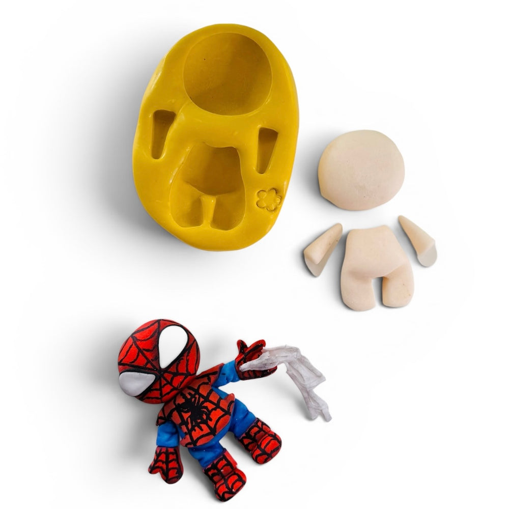 Every•Body Chibi Character Silicone Mold