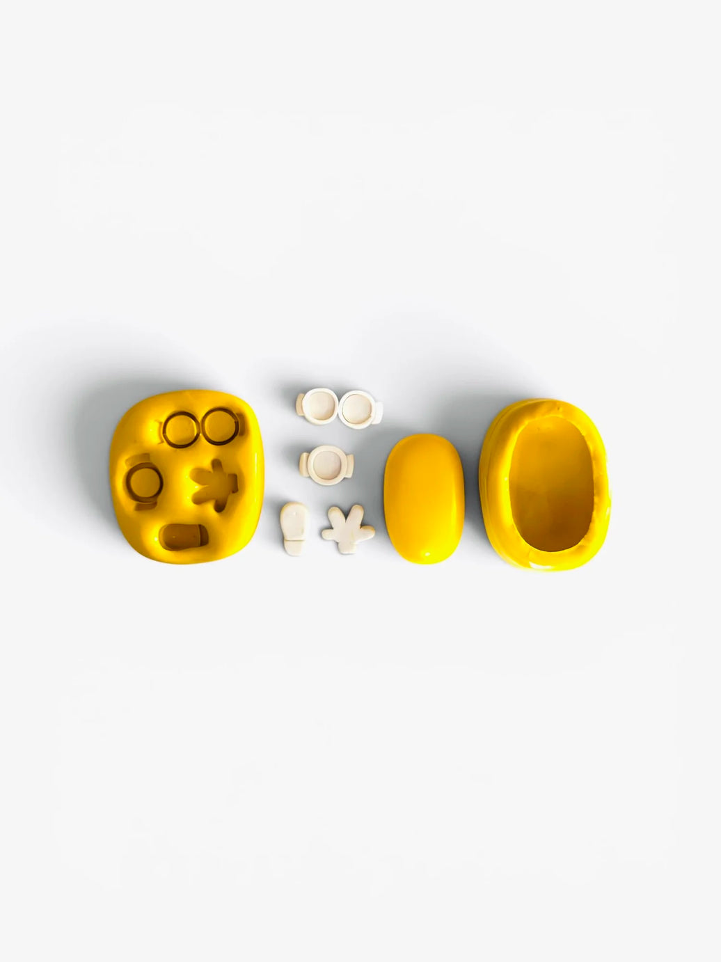 Mini Buddy 3D Character Silicone Mold Set for Fondant & Chocolate – 2 Piece