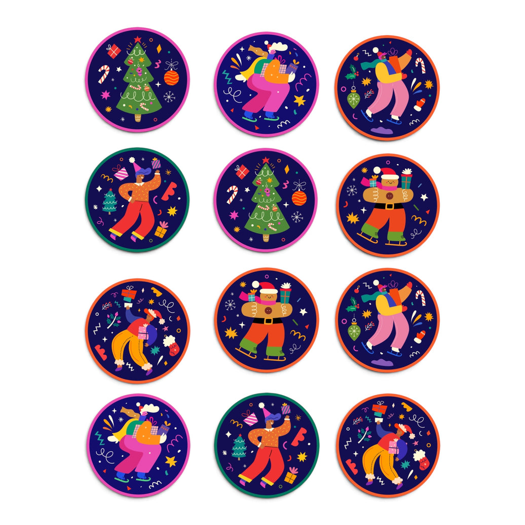 Merry & Bright — Pre-Printed Sugar Sheet