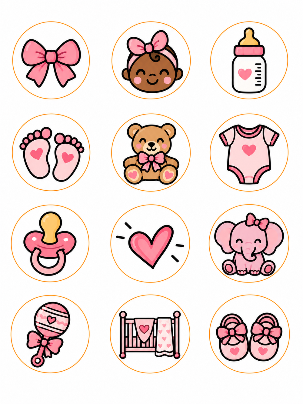 Baby & Little One Pre-Cut Sugar Sheets