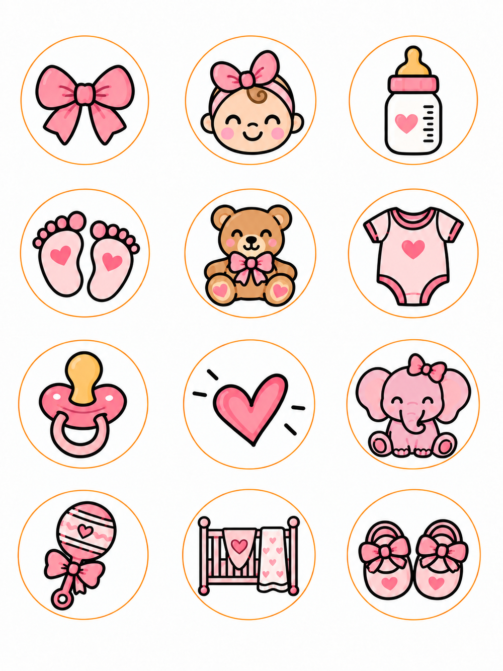 Baby & Little One Pre-Cut Sugar Sheets